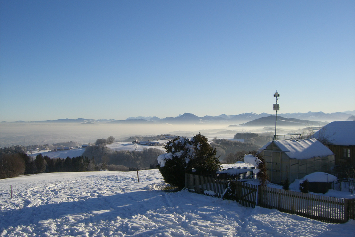 Winter am Bauernhof Rupertiblick Urlaub in Bayern